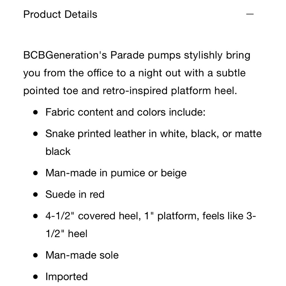 Bcbgeneration Parade Platform Pump Black - image 6